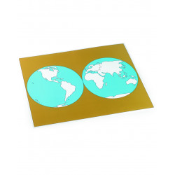 CONTROL CHART OF THE WORLD, UNLABELLED (FOR ITEM GM221B) CONTROL CHART OF THE WORLD, UNLABELLED (FOR ITEM GM221B)