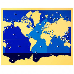 PLANISFERO DEI MARI E OCEANI PLANISFERO DEI MARI E OCEANI