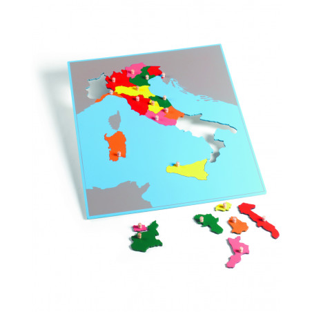 ITALY PUZZLE MAP