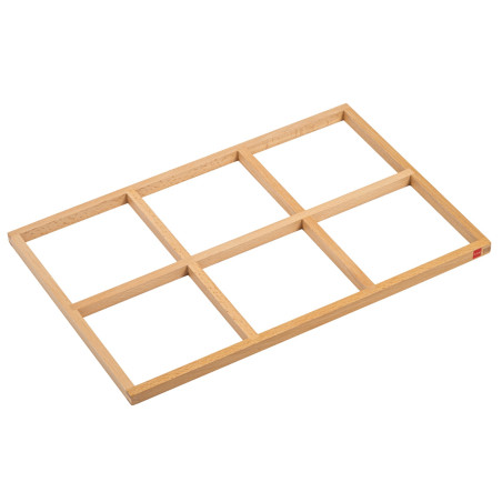 INCASTRI DELLE FIGURE GEOMETRICHE: ROSSO E BIANCO