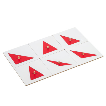 INCASTRI DELLE FIGURE GEOMETRICHE: ROSSO E BIANCO