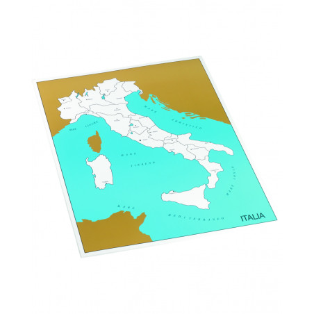 CONTROL CHART OF ITALY, CAPITALS, ITALIAN