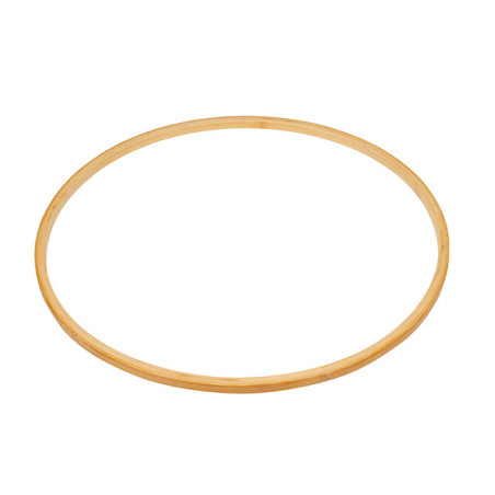 HULA HOOP: NATURAL WOOD (45 CM)