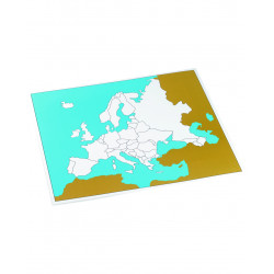 EUROPA, CARTINA MUTA EUROPA, CARTINA MUTA