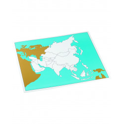 ASIA, CARTINA MUTA ASIA, CARTINA MUTA