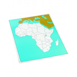 CONTROL CHART OF AFRICA, UNLABELLED CONTROL CHART OF AFRICA, UNLABELLED