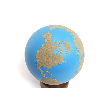 copy of GLOBE OF LAND & WATER: SANDPAPER