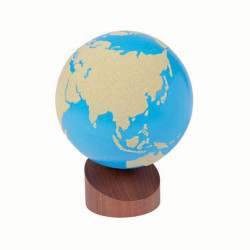 GLOBE OF LAND & WATER: SANDPAPER