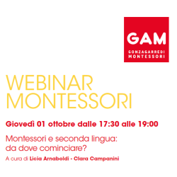 Montessori e seconda lingua: da dove cominciare?