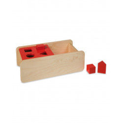 Tomaibaby Scatola di Permanenza per Oggetti Montessori da 1 Pezzo con Palla per  Bambini Giocattoli Educativi per Bambini Esercizio Giocattoli di  Coordinazione Occhio-Mano (Stile con Scatole : : Giochi e  giocattoli