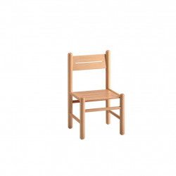 Wooden peg-leg chair