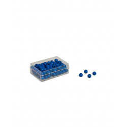 100 UNITA' DI PERLE BLU 100 UNITA' DI PERLE BLU