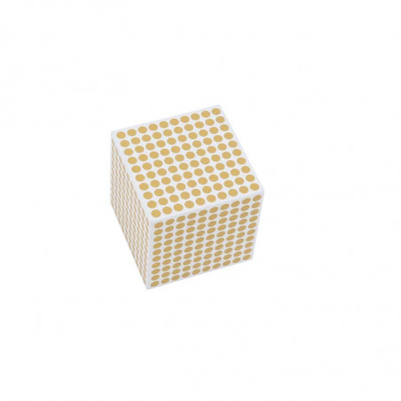 WOODEN CUBE OF 1000: SET OF 10