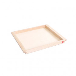 WOODEN TRAY, MEDIUM, 25 X 28 X 2 CM WOODEN TRAY, MEDIUM, 25 X 28 X 2 CM