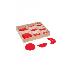 CUT-OUT LABELED FRACTION CIRCLES CUT-OUT LABELED FRACTION CIRCLES