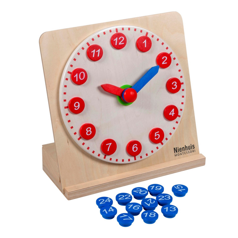 Orologio Montessori con Lancette Mobili