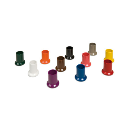 COLORED PENCIL HOLDERS, SET OF 11