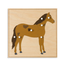 PUZZLE DEGLI ANIMALI: CAVALLO PUZZLE DEGLI ANIMALI: CAVALLO