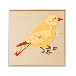 PUZZLE DEGLI ANIMALI: UCCELLO PUZZLE DEGLI ANIMALI: UCCELLO