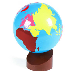 GLOBO DEI CONTINENTI (COLORI GAM) GLOBO DEI CONTINENTI (COLORI GAM)