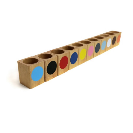 COLORED INSET PENCIL HOLDERS: SET OF 11