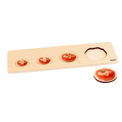 TODDLER PUZZLE: 4 TOMATOES TODDLER PUZZLE: 4 TOMATOES