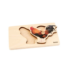 TODDLER PUZZLE: ROOSTER TODDLER PUZZLE: ROOSTER