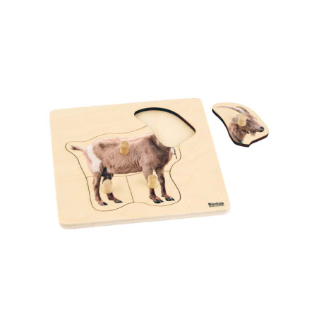 TODDLER PUZZLE: GOAT