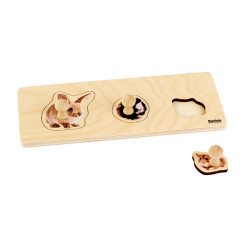 TODDLER PUZZLE: 3 RODENTS TODDLER PUZZLE: 3 RODENTS