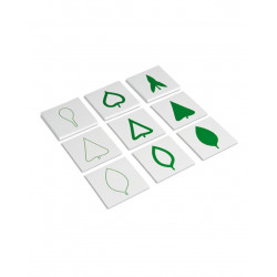 LEAF SHAPES CARDS LEAF SHAPES CARDS