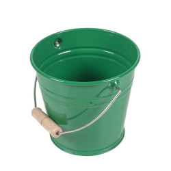 SMALL METAL BUCKET GREEN SMALL METAL BUCKET GREEN